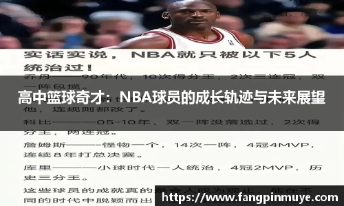 高中篮球奇才：NBA球员的成长轨迹与未来展望